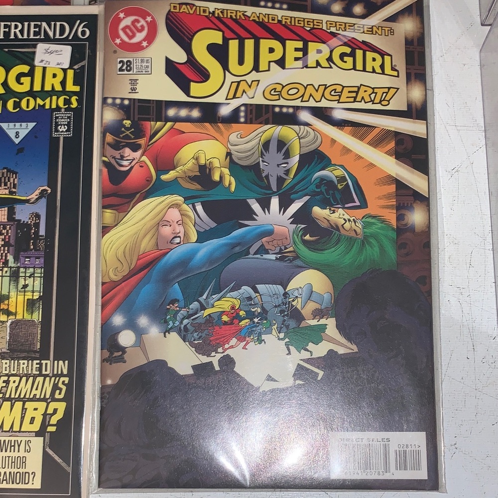 DC Comics Supergirl Comic Book Lot